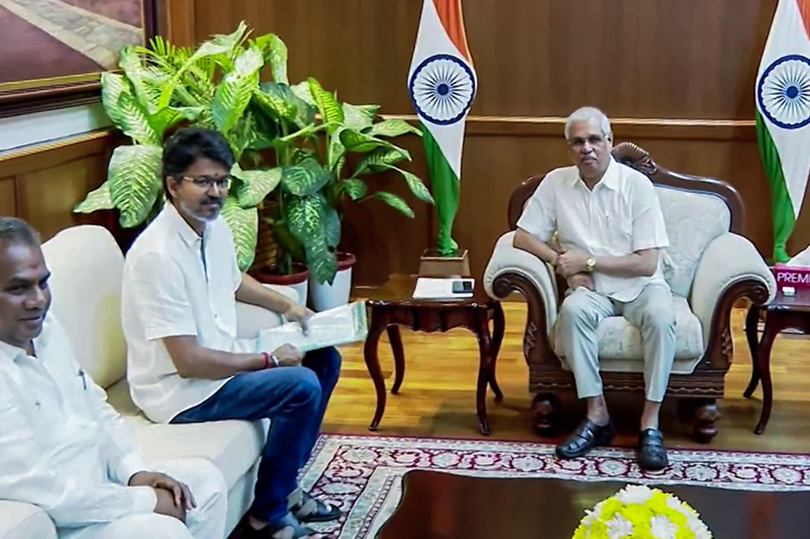 TVK denies filing plea in SC seeking directions to Tamil Nadu Governor over inviting Vijay for govt formation