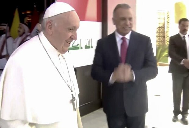 Pope Francis Arrives in Iraq for Historic Visit