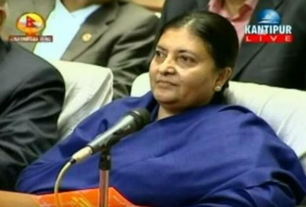 Nepal elects Bhandari as first female president