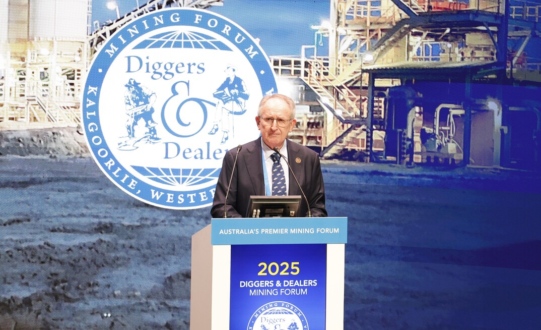 Diggers & Dealers chair Jim Walker.