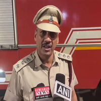 "We received reports of fire, immediately dispatched two vehicles," says Fire Officer on massive Gurugram showroom blaze