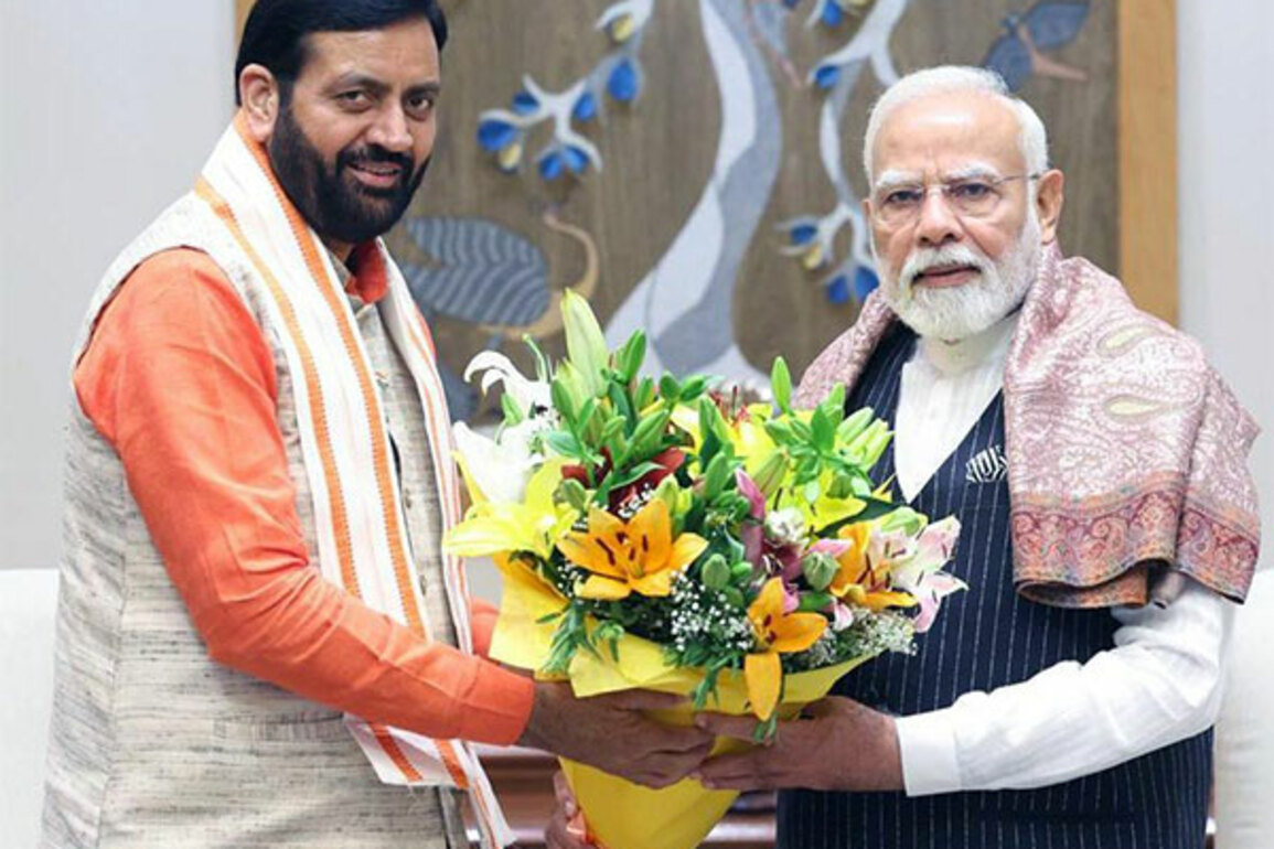 Chief Minister Nayab Singh Saini meets Prime Minister Narendra Modi, congratulates him on Operation Sindoor