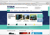 Relaunch of Titan's website