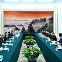 CHINA-BEIJING-SHI TAIFENG-SINGAPORE-PAP-DELEGATION-MEETING (CN)