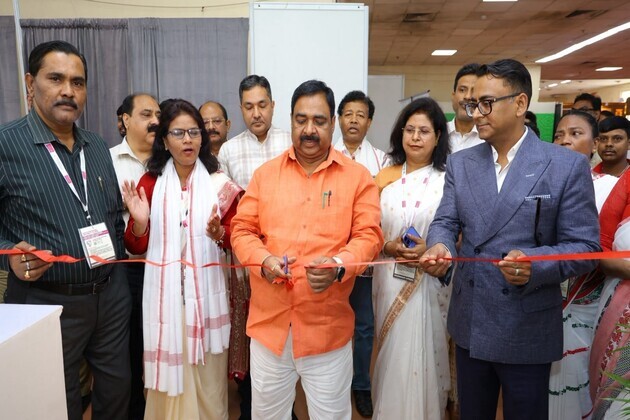 Jharkhand showcases six GI-tagged handloom products at Bharat Tex 2026