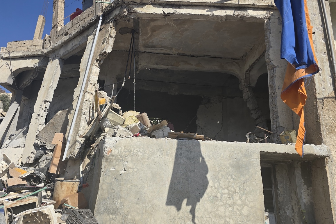 SYRIA-BEIT JINN-ISRAELI AIRSTRIKES-AFTERMATH