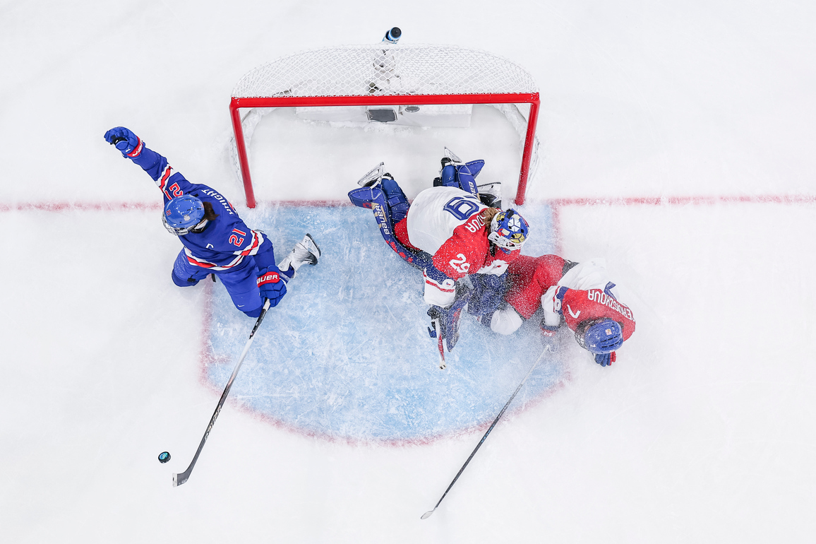 (MICO2026)ITALY-MILAN-OLYMPIC WINTER GAMES-ICE HOCKEY-WOMEN-PRELIMINARY-USA VS CZE