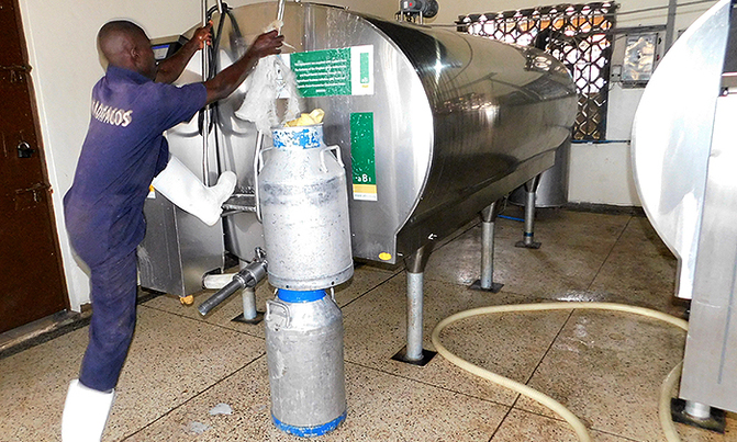 Milk Cooler poses health risk to people of Mbarara Milk Cooler poses health risk to people of Mbarara