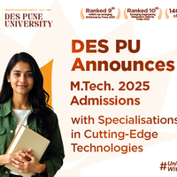 DES Pune University Invites Applications for M.Tech 2025 Admissions