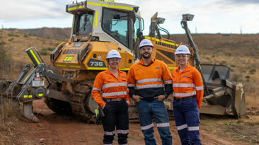 Thiess at the Northern Hub.