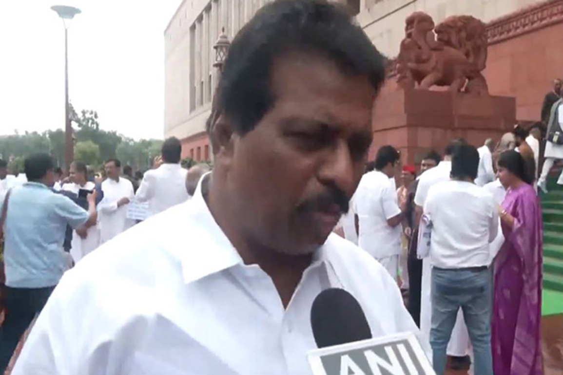 Govt not allowing us to raise SIR issue in houses: Congress MP K Suresh on INDIA bloc staging protest in Parliament