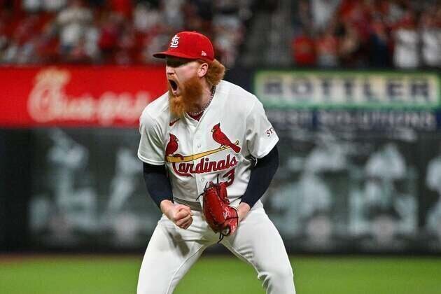 MLB roundup: Cardinals' Dustin May fires 1-hit shutout vs. Padres