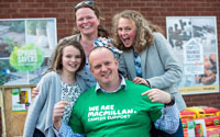 Bradfords MD braves the shave for Macmillan