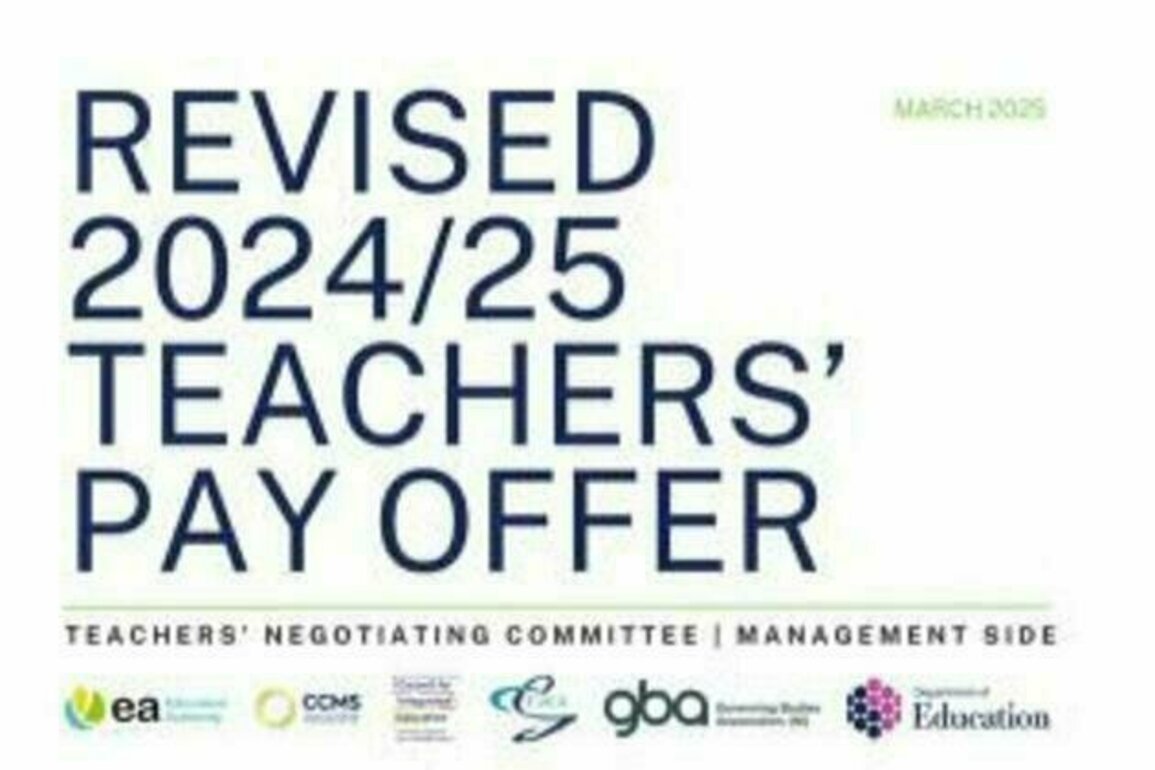 Revised 2024/2025 Teachers' Pay Offer