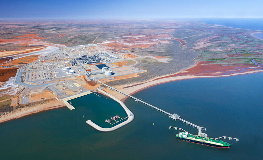The Wheatstone LNG Plant at Ashburton North