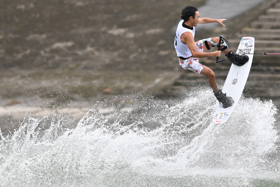 (SP)CHINA-CHENGDU-THE WORLD GAMES 2025-WATERSKI & WAKEBOARD-MEN-WAKEBOARD FREESTYLE-FINAL (CN)