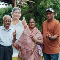 90 pc polling in second phase Bengal elections till 5 pm