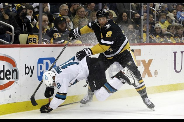 Sharks get season's second shot against Penguins