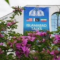 PAKISTAN-ISLAMABAD-U.S.-IRAN-TALKS-PRESS CENTER