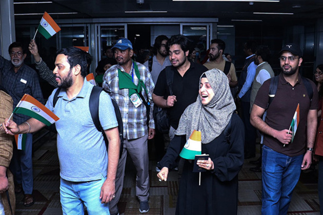 "Bharat Mata Ki Jai!": Evacuees chant as 290 Indians return from Iran under Operation Sindhu, thank govt for safe rescue