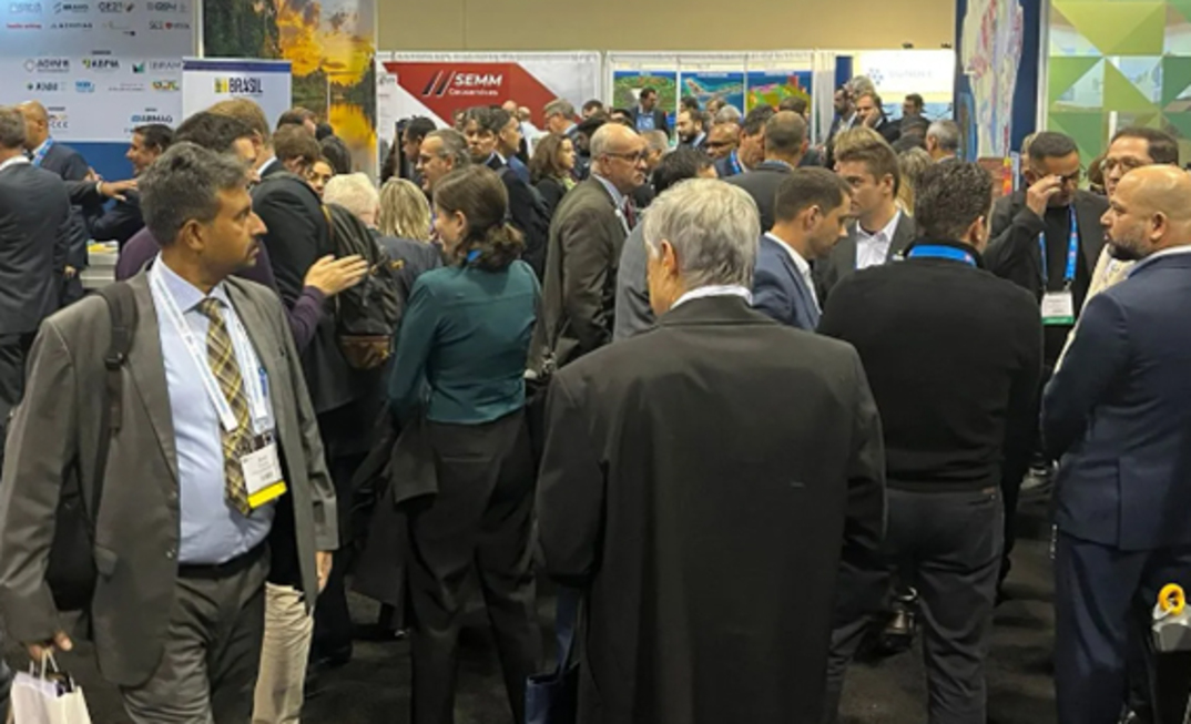 Estande brasileiro na PADC/Divulgação