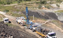  QMines' RC rig at Mt Chalmers