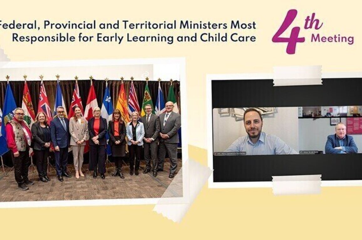 Federal, provincial and territorial ministers most responsible for early learning and child care meet to discuss progress made and the sustainability of the Canada-wide system