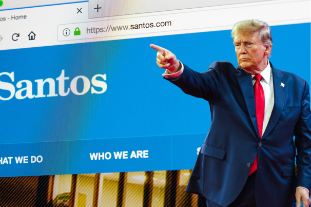 Slugcatcher: Santos saved by Trump's big bombs