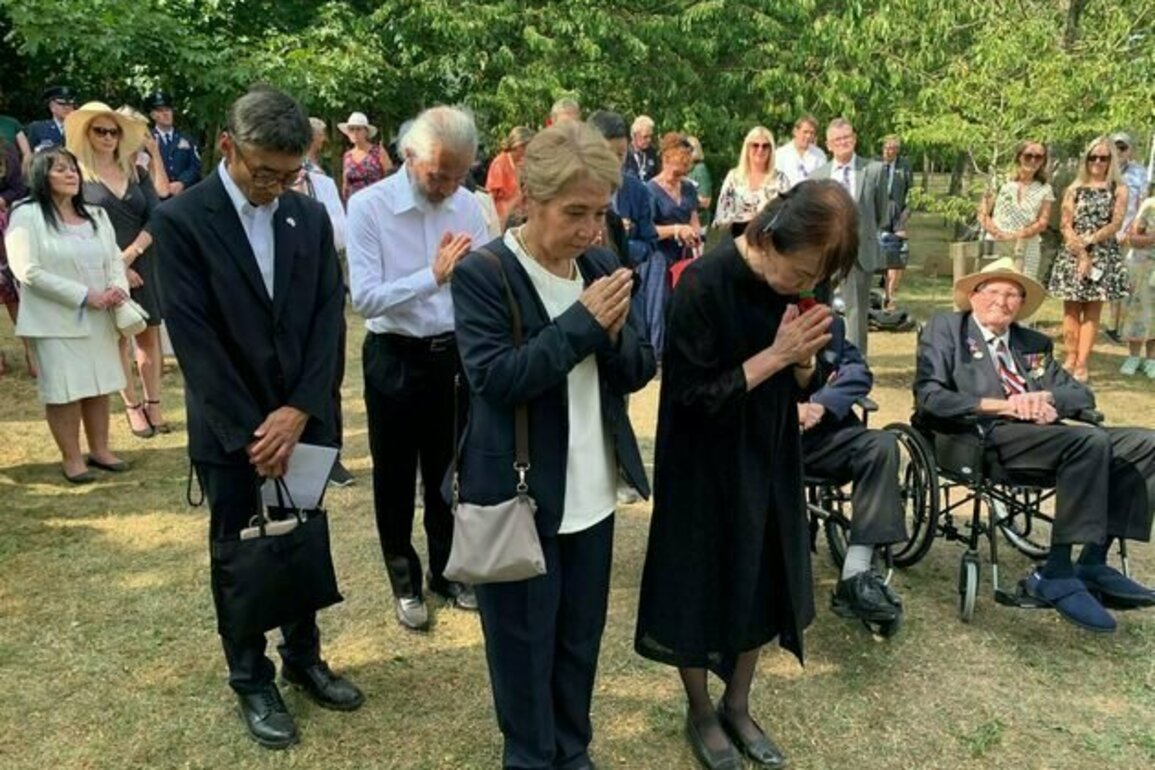Remembering the second world war's Burma campaign with the descendants of Japanese fighters on the 80th anniversary of VJ day