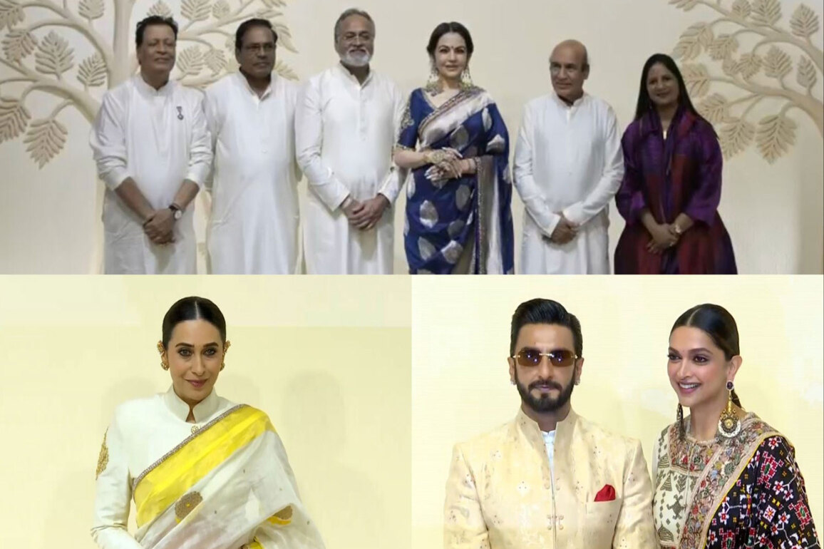 Nita Ambani honours Indian artisans at Swadesh; Deepika, Ranveer, B-town stars attend celebrations