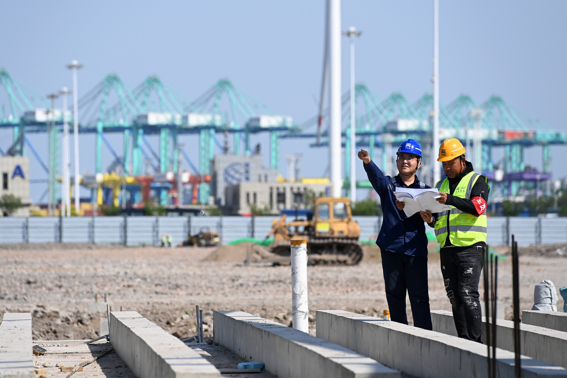 (EconomyInFocus)CHINA-TIANJIN-PORT-CONSTRUCTION PROJECTS (CN)