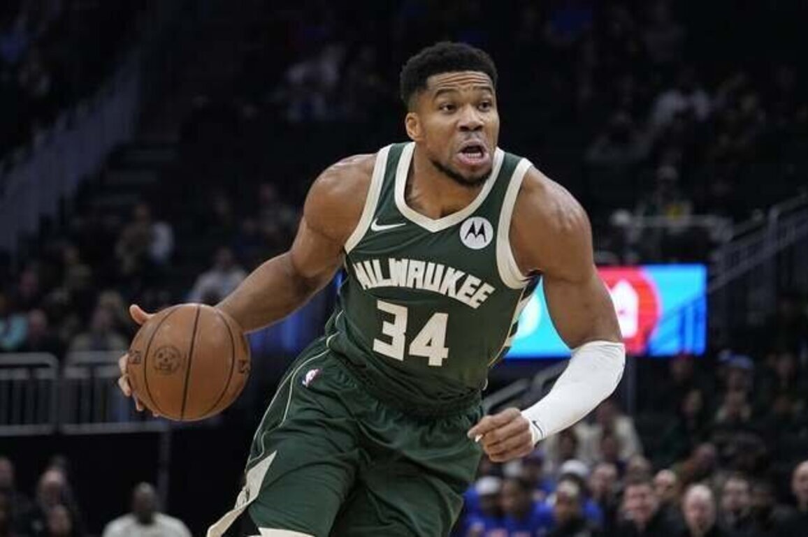 Bucks F Giannis Antetokounmpo returns to starting lineup vs. Bulls