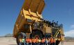 The BHP group with the Caterpillar 793 early learner BEHT. Photo courtesy BHP