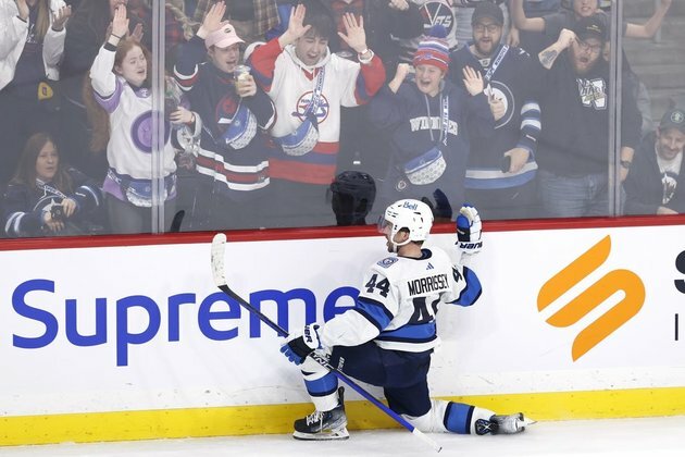 Behind offensive defenseman Josh Morrissey, Jets take on Wild