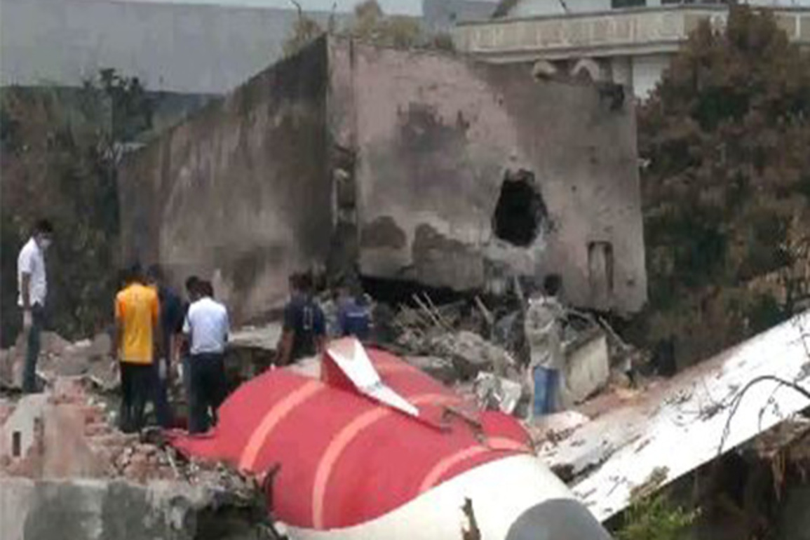 NSG, NDRF, FSL, AAIB and DGCA teams investigate Air India aircraft