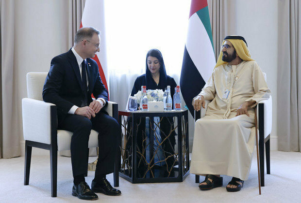 Mohammed bin Rashid meets with President of Poland at World Governments Summit 2025