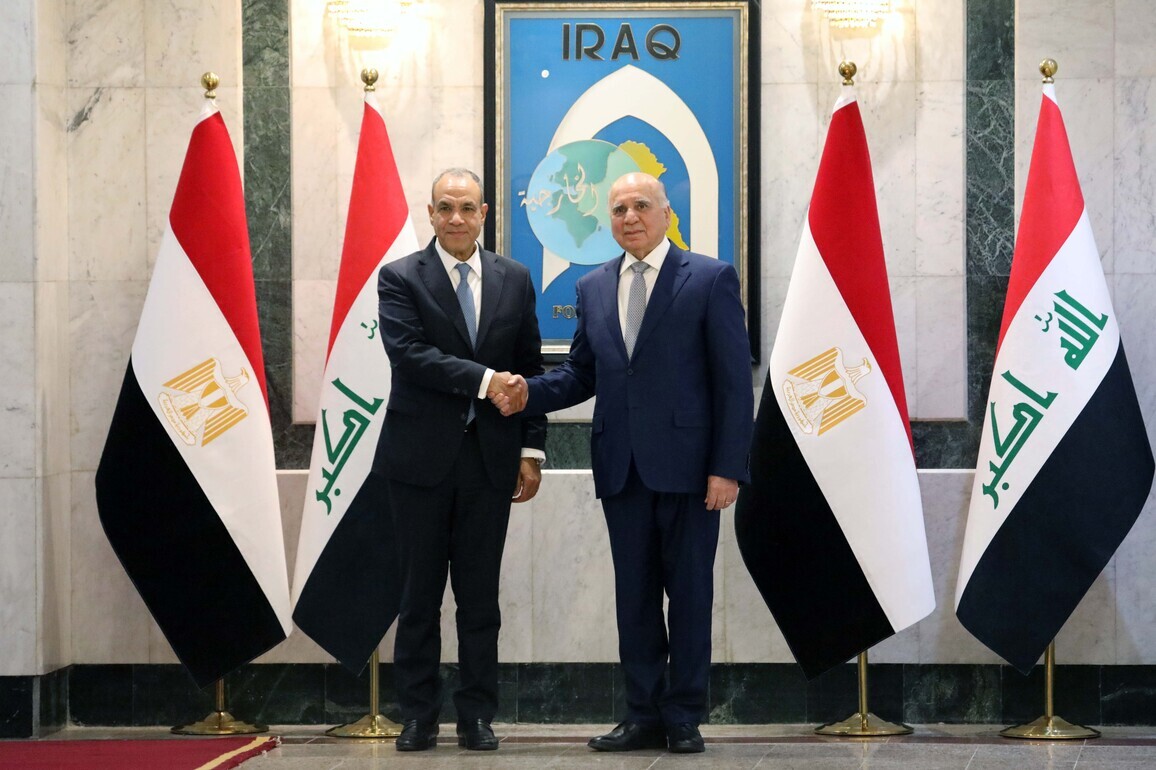 IRAQ-BAGHDAD-EGYPTIAN FM-VISIT
