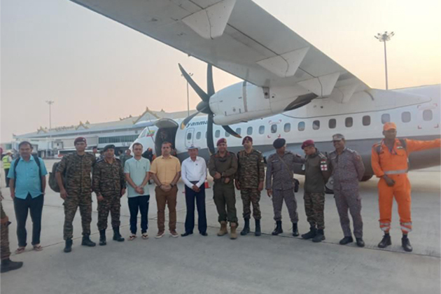 Operation Brahma: Teams begin rescue ops at U hla thein monastery