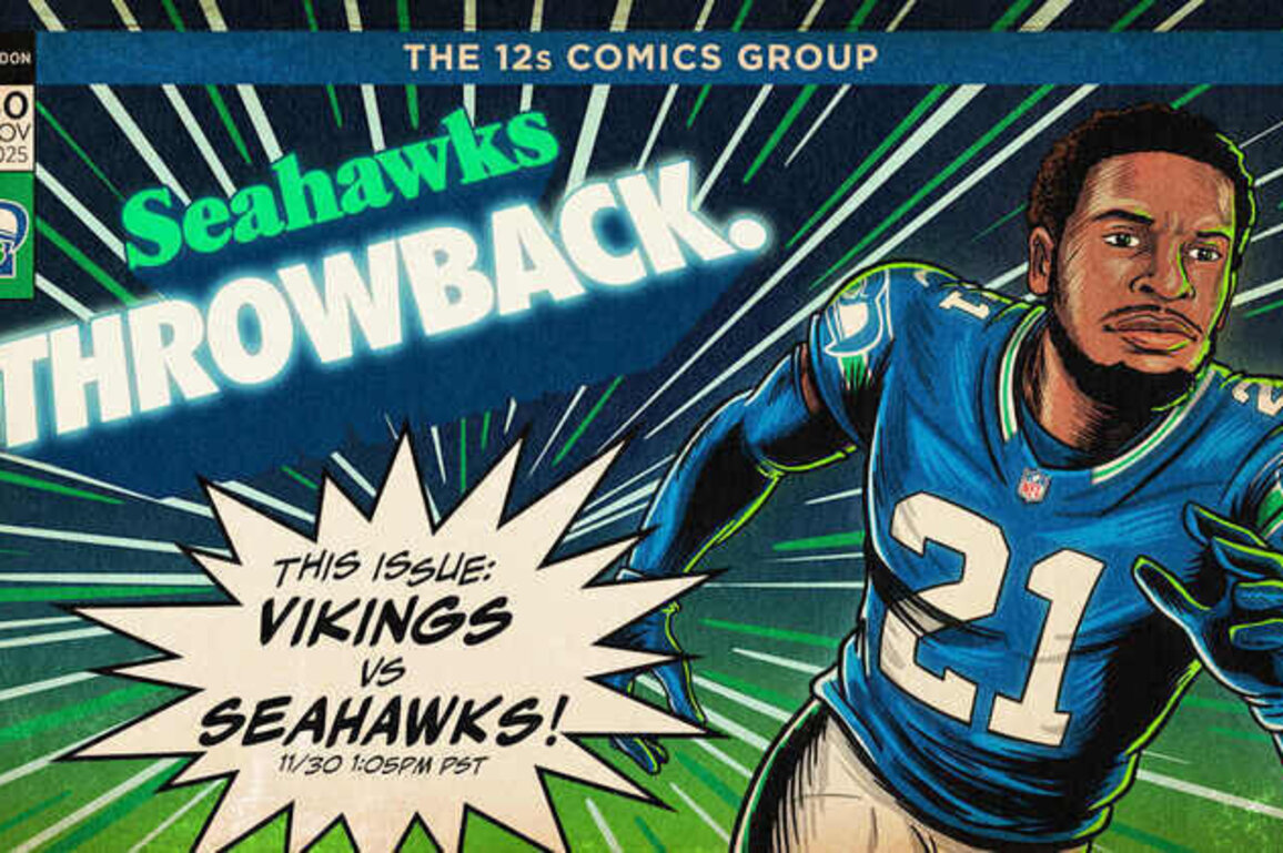 Seahawks To Wear Throwback Uniforms vs. Vikings In Week 13