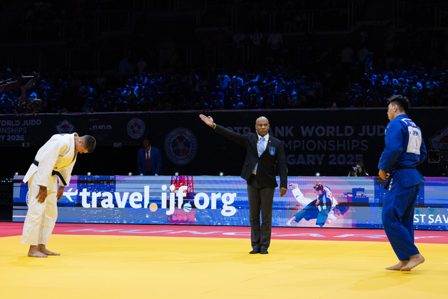 (SP)HUNGARY-BUDAPEST-JUDO-WORLD CHAMPIONSHIPS-MEN'S 100KG-FINAL