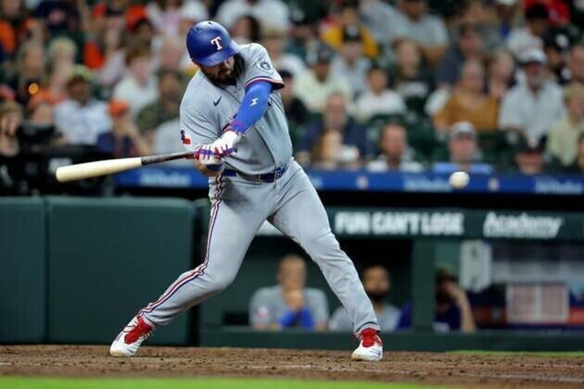 Jake Burger stars as Rangers salvage win vs. Astros