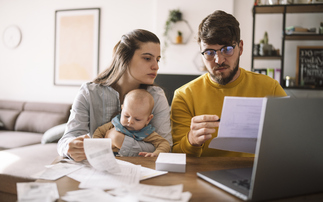 Half of parents able to get by for six months without income