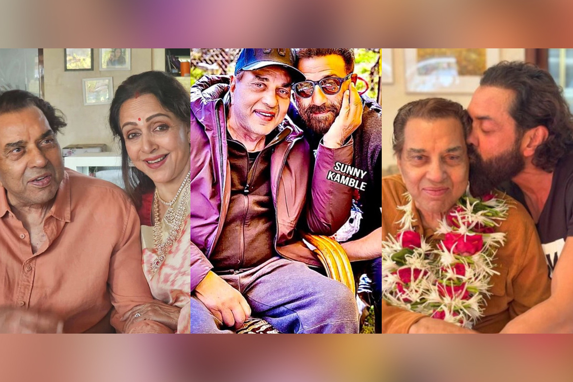 Cherished family moments of legendary actor Dharmendra