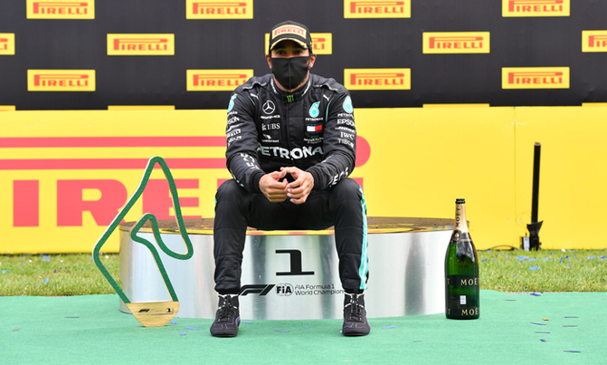 Dominant Hamilton cruises to 85th win in Mercedes one-two Dominant Hamilton cruises to 85th win in Mercedes one-two