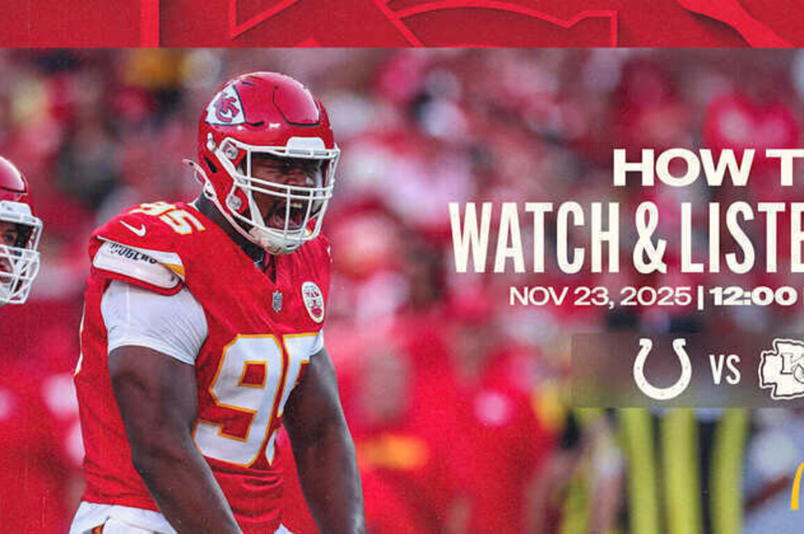 How to Watch and Listen | Week 12: Colts vs. Chiefs