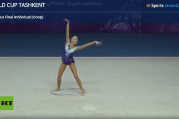 Russian gymnasts win four medals at World Cup (VIDEOS)