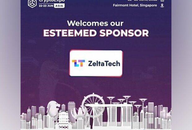 ZeltaTech has been announced to be the official sponsor of crypto Asia Expo Singapore'22