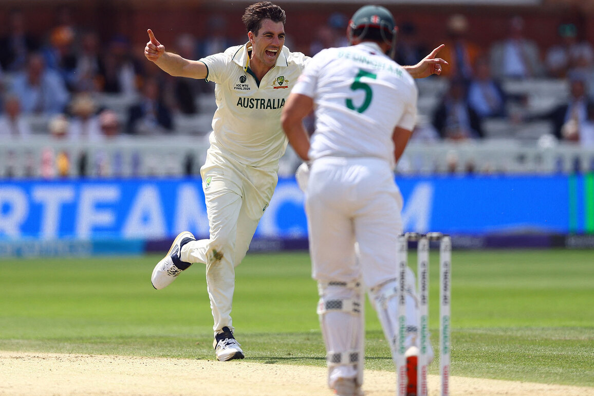 Pat Cummins overtakes Mitchell Johnson, becomes 6th-highest wicket-taker for Australia in Tests