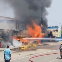 Tamil Nadu: Fire erupts in oil shop in Chennai, no casualties reported