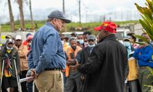  Barrick CEO Mark Bristow in PNG this week